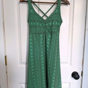 Prana dress, size medium very stretchy midi length